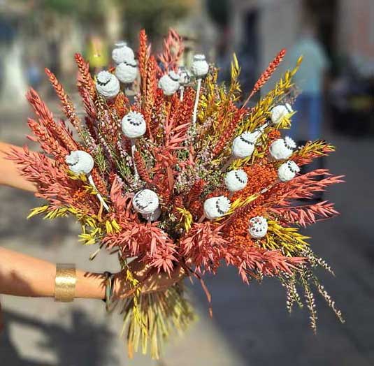 RAMO DE FLORES SECAS "SARRIA" 1 arreglo-flor-seca-en-barcelona