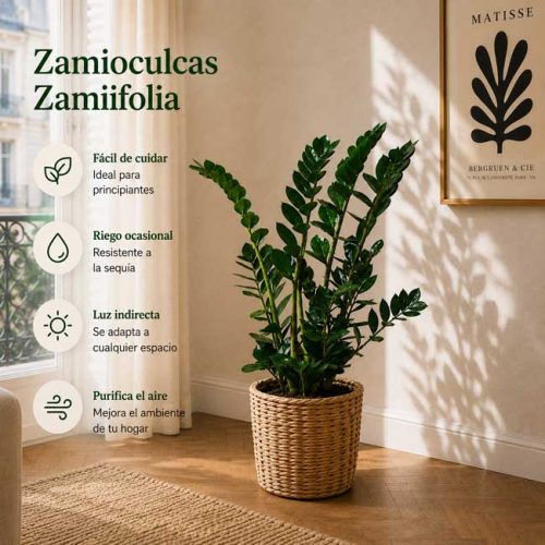 Planta zamioculcas por internet