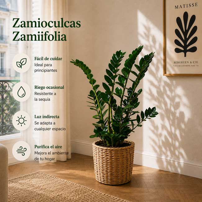 Planta Zamioculcas 1 Planta zamioculcas por internet