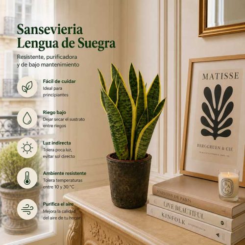 Sansevieria lengua de suegra