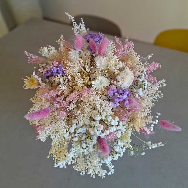 RAMO DE FLOR SECAS "GRACIA" 2 ramo-seco-blanco-rosa-lila-barcelona